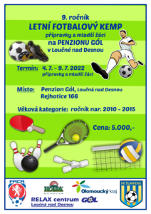 Letní fotbalový kemp 2022 - strana 1
